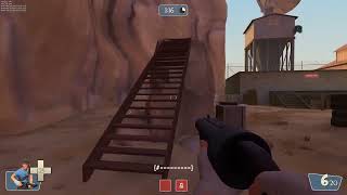 TF2 Xbox mod Improved Dustbowl Payload testscript tour [upl. by Ahsram]