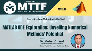 Lecture 17 CrankNicolson Method With MATLAB [upl. by Kinna945]