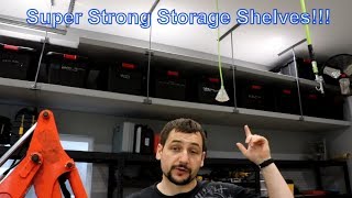 How to Build Garage Shelving Easy Cheap and Fast [upl. by Ened]