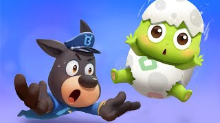 The Eggs Adventure  Baby Care  Educational  Kids Cartoon  Sheriff Labrador  BabyBus [upl. by Nicolas]