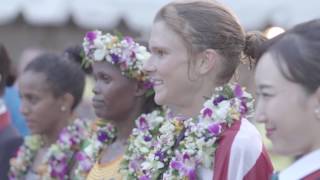 Official 2016 Honolulu Marathon Highlights [upl. by Yordan]