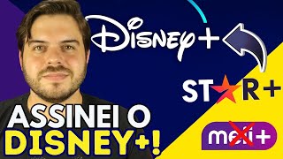 CANCELEI O MELI E ASSINEI O DISNEY PLUS Plano Anual É MELHOR [upl. by Town]