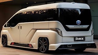 FirstClass Luxury VAN🔥All New 20242025 Toyota HiAce LuxuryVan ToyotaHiAce NextLevelTravelquot [upl. by Assilla]