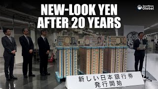 After 20 Years Japan Introduces New Currency Notes Using Worlds First Such Tech [upl. by Hpsoj]