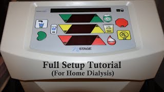 How To Setup The NxStage System One Full Tutorial For Home Hemo Dialysis Patients [upl. by Allin266]