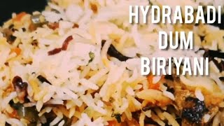 hydrabadi dum biriyani in earthern pot cooking shorts [upl. by Lilli]