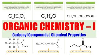 38 Carbonyl Compounds Chemical Properties  Organic Chemistry 01  BPharmacy 2nd Semester [upl. by Imotih360]