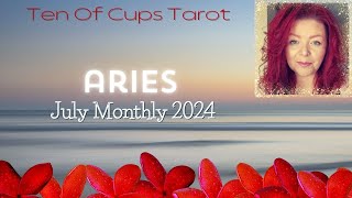 Aries Tarot quotThe Angel Numbers Youre Seeing Are Leading You To Thisquot July 2024 Tarot [upl. by Leahcimrej]