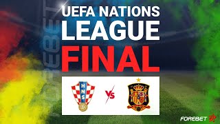 Croatia vs Spain Nations League  18062023 [upl. by Refinej236]