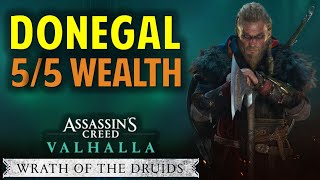 Donegal Armor  Gear Chest Location  AC Valhalla Wrath of the Druids Ulster Wealth Guide [upl. by Harlamert345]