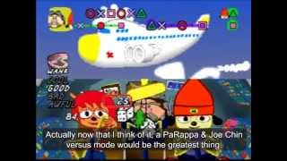 Lets Play Um Jammer Lammy Multiplayer 3 PaRappa CoOp [upl. by Sadinoel]