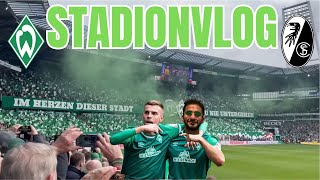 BREMEN FANS SIND ANDERS 🔥  Werder Bremen  SC Freiburg  1 Stadionvlog [upl. by Maryly984]