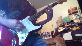 Municipal Waste The Art of Partying Guitar Cover \m [upl. by Saum183]