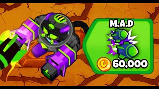 Is The MAD UPGRADE Still OP In Bloons TD Battles 2 [upl. by Jamille]