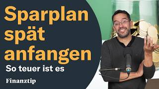 ETFSparplan Wie viel kosten 1 10 und 30 Jahre später anfangen [upl. by Elatan]