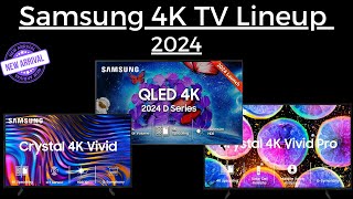 Samsung 4K Smart TV Lineup 2024  Best Samsung 4K TV Under 30000 [upl. by Linnie]