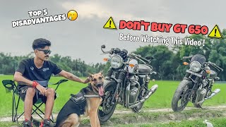 Continental GT 650 Advantage or Disadvantage  🤔  DN Vlog [upl. by Jandel818]