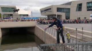 James May crossing his Meccano Bridge [upl. by Lakym286]