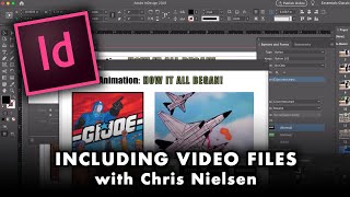 Placing Video Files into an Interactive EPub InDesign File [upl. by Nuris]