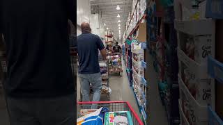 Panic buying 🥸 shortvideo short costco holiday [upl. by Eisoj]