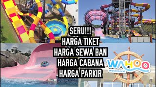 Wahoo WaterWorld  Waterpark Terbesar di Jawa Barat Kota Baru Parahyangan info tiket sewa ban dll [upl. by Aroda]