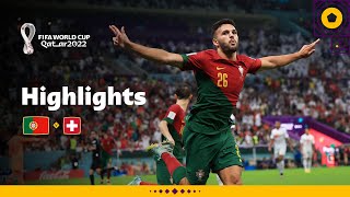 Ramos hits HATTRICK  Portugal v Switzerland  Round of 16  FIFA World Cup Qatar 2022 [upl. by Oisor]