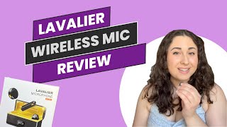 Lavalier Wireless Microphone Review [upl. by Lehcer]