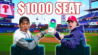 Would You Rather Have 1000 Seats or Nosebleeds to a PHILLIES Playoff Game [upl. by Nomled]