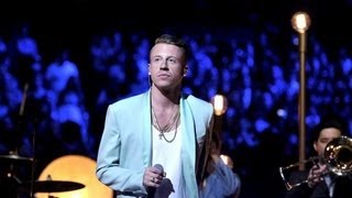 Macklemore VMA 2013 Performance  Same Love Best Hip Artist of the YEAR [upl. by Aicilana867]