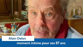 Alain Delon fête ses 87 ans  moment émouvant avec Anoucka et Anthony Delon [upl. by Min]