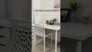 Best Productive desk setup India tips shorts youtubeshorts ytshortsindia [upl. by Maro]