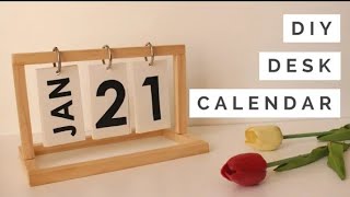 DIY Aesthetic Calendar  ArtisticRifat [upl. by Aratak]