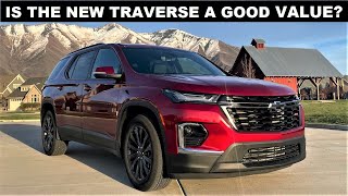 2022 Chevy Traverse RS The New Traverse Costs How Much [upl. by Nnaitsirhc]