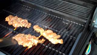 How To Grill Boneless Chicken Thigh Recipe [upl. by Onileva951]