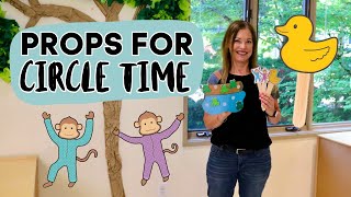 Introducing Props for Toddler and Preschool Circle Time [upl. by Animehliw]