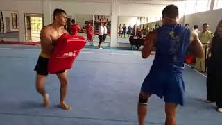 wushu training Rajani deori India [upl. by Acihsay]