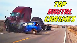 MOST BRUTAL CAR CRASHES OF THE YEAR [upl. by Ecaidnac821]