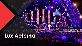 160 MALE SINGERS ON STAGE  Lux Aeterna  The Maestro amp The European Pop Orchestra 4K [upl. by Nnyl]