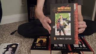 Battle Royale manga Hardcover 15 unboxing video get alice in borderland or innocent instead lol [upl. by Alleon]