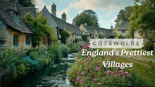 Cotswolds Most Beautiful Villages In Countryside England Walking Tour [upl. by Lennox]