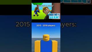 I miss those days 😢 shorts roblox nostalgia [upl. by Rillis766]