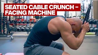 Seated Cable Crunch Facing Machine [upl. by Notkcorb160]