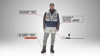 2018 G3 Cuide Collection Waders Vest Boot amp Jacket [upl. by Eslek]