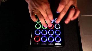 Nick Ngo Bangerz on the Midi Fighter 3D [upl. by Dachi]