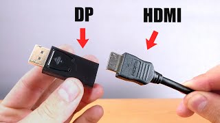 Displayport to HDMI Adapter  DP Male to HDMI Female Port Converter [upl. by Kcirdorb730]