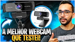 A MELHOR Webcam do ALIEXPRESS para LiveStream AUSDOM AW651 Comparativo AW651 VS PA 930 [upl. by Nerval]