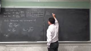 Example of ratio test with factorials [upl. by Millan]