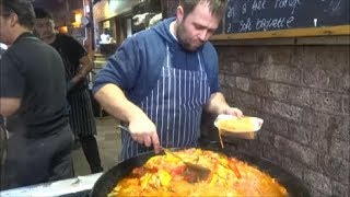 LONDON STREET FOOD BOROUGH MARKET [upl. by Onid]