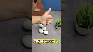 Eggs vs Soya Chunks ✅  24g Protein 🔥  shorts youtubeshorts shortsindia fitness [upl. by Kennie]