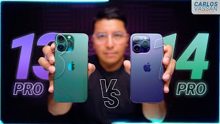 iPhone 13 Pro VS 14 Pro ¿Todavía vale la pena el cambio [upl. by Adila]